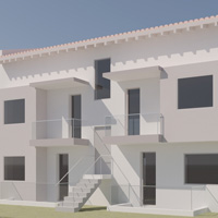 Κτίριο κατοικιών στη Νέα Φώκαια Δήμου Κασσάνδρας